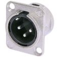 NEUTRIK XLR-Einbau Stecker 3 pol. male NC 3 MDL 1 Thumbnail 1