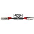 Kabel MC-05R,0,5m,schw/rot,XLR m/f,symm. Thumbnail 2