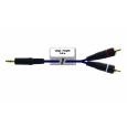 Kabel SKC-15 3,5mm Kl.ster./2x Cinch 1,5m Thumbnail 1