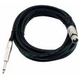 Kabel AC-215 XLR-Kup./Klinke 3m, schwarz Thumbnail 1