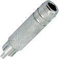 Cinchstecker/Klinkenbuchse 6,3 mm mono Metall Thumbnail 1