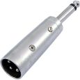 Adapter XLR-Stecker/Klinkenstecker mono Thumbnail 1