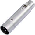 Adapter DMX  XLR-Stecker 3P/XLR-Kupplung 5P Thumbnail 1