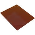 Farbglas Dichro für Fluter hellrot frost 165x132mm Thumbnail 1