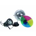 EUROLITE Spiegelkugelset 30cm mit Motor, Kette und Pinspot Thumbnail 3