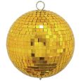 Eurolite Spiegelkugel 15cm Gold ohne Motor Thumbnail 1