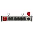 SHOWTEC Breakout bar 4 16A/5p In/Out 6 Schuko Thumbnail 1
