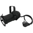 PAR-16 Spot schwarz 230V für GU-10 Lampe Thumbnail 2
