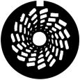 Gobo SQUARE-SQUALL, D 53,3mm Thumbnail 1