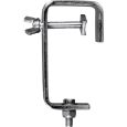 EUROLITE TH-50 Theaterhaken f.50mm Ro.silber Thumbnail 1