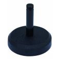 Guß-Tischfuß 10cm, 5/8 Zoll schwarz Thumbnail 1