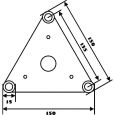 DECOTRUSS Traverse 1500mm ST1500 schwarz Thumbnail 1