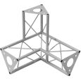 Decotruss SAL 31 Ecke 3-Weg /\ rechts silber Thumbnail 1