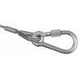 DAP Safety Cable 3mm 0,60 BGV-C1 Carabine Thumbnail 2