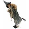 Halloween Figur Hexe auf Besen Thumbnail 2