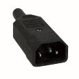 DAP IEC 16 amp Euro Male Connector Thumbnail 1