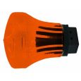 Schaustellerkappe komplett groß orange Thumbnail 1