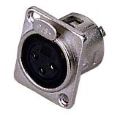 STAGG female xlr panelmount-ni plted Thumbnail 1
