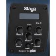 STAGG Konzertgitarre C546TCE EQ + Cutaway Blueburst Konzertgitarre Thumbnail 6