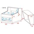DAP DJC-16 2HE Compact Mobile CD and Mixer Case 2H Thumbnail 2