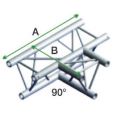 TRUSS DT22-017 T-Cross Horizontal 3 Way Incl.conne Thumbnail 1