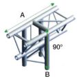 TRUSS DT22-018 T-Cross Vertical 3Way Apex Down Inc Thumbnail 1