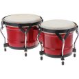 Gewa-Pure Club Salsa Bongos 6,5"+7,5" weinrot inkl. Tasche Thumbnail 3