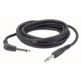 DAP Jack to jack 90 degrees 6 mtr black shielded Thumbnail 1