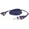 DAP 2 Mono Jack / 2 Cinch 3 m Linekabel Thumbnail 1