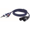 DAP 3 mtr 2 XLR M/2x Jack 6.3mm Thumbnail 1