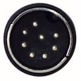 DAP DIN 8p/8p cable 15mtr with Metal plugs Thumbnail 2