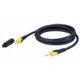 DAP Opticalcable 3 mtr Miniplug incl. 2 Toslink ad Thumbnail 1