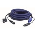 DAP Powersignalcable 15mtr  Schuko/Pwrcon- XLR Thumbnail 1