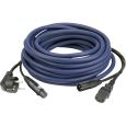 DAP AUDIO Powersignalcable 15m  Schuko/Kalt- XLR Thumbnail 1