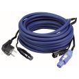 DAP AUDIO Powersignalcable 15m Schuko/Powercon-XLR Thumbnail 1