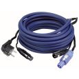DAP AUDIO Powersignalcable 20m Schuko/Powercon-XLR Thumbnail 1