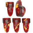 STAGG Satz Plastik Fingerpicks medium Thumbnail 1