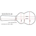 STAGG Gitarrenkoffer für LP Les Paul Form Thumbnail 2