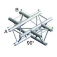 TRUSS GT30-016 Cross 4-Way Incl. connectors Thumbnail 1