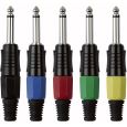 DAP Klinkenstecker 6.3mm Mono black Thumbnail 2