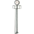 5081 Beleuchtete Bahnhofsuhr auf Gittermast Thumbnail 1
