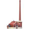 37224 Kesselhaus mit Kamin 11 x 8,5 x 22 cm Thumbnail 1