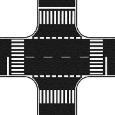 60712 Kreuzung Asphalt Thumbnail 1