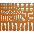 45900 Modellfigur Adam 6 unbemalte Modellfiguren Thumbnail 1