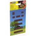 43070 Gartenzaun, 22 Teile, 9 mm hoch, ges. 71 cm Thumbnail 1