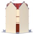 39100 H0 Eckhaus Diplomatenvilla in Bonn Thumbnail 2