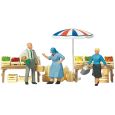 10056 Am Markt. Marktstände und Sonnenschirm Thumbnail 1