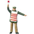 28012 Polizist mit Warnweste Thumbnail 1