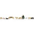 45750 Schäfer und Schafe, 2 Figuren und 9 Tiere Thumbnail 1