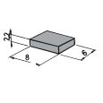42256 Magnet 2,2 x 6 x 8 mm Thumbnail 1